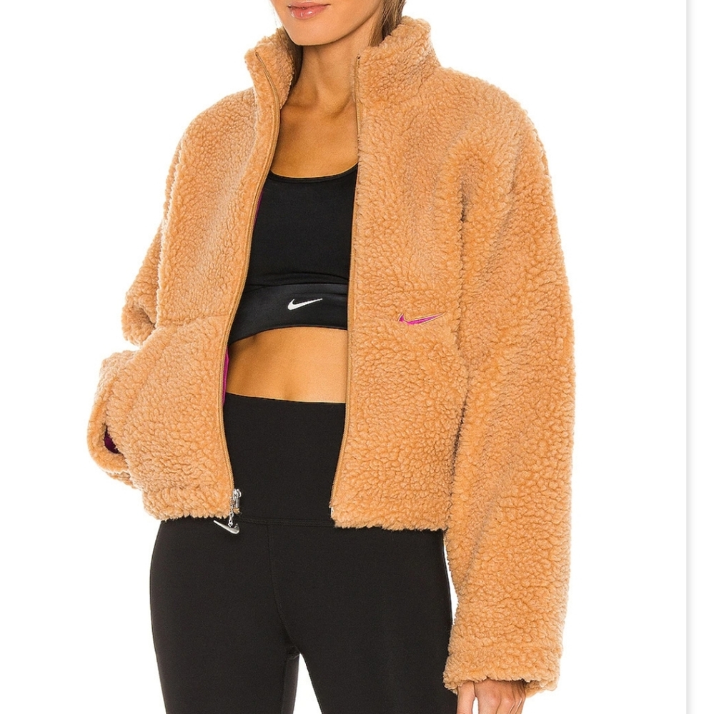 NWT Nike sherpa jacket